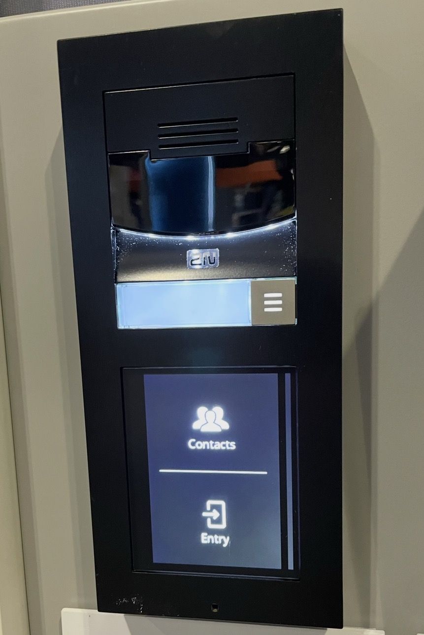 2N touchscreen IP intercom installed by RBD Security